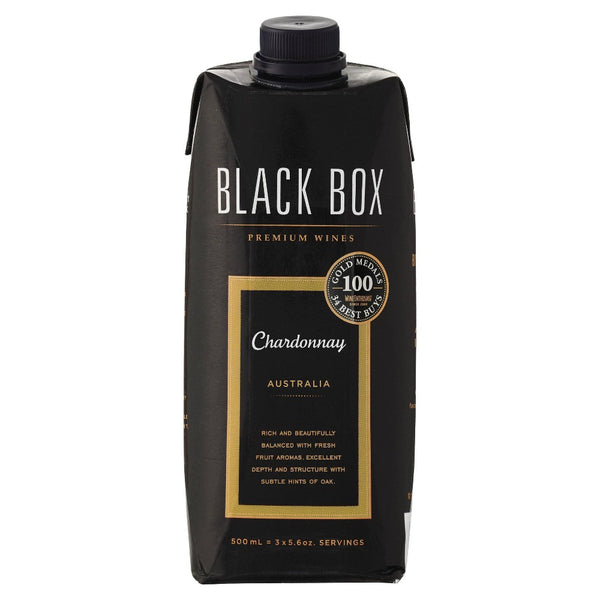 Black Box Chardonnay White Wine - 500ml Tetra Box