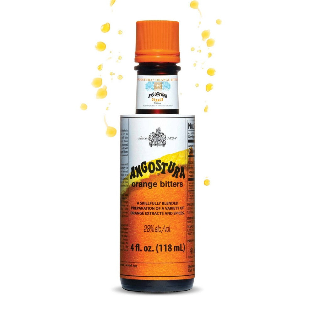 ANGOSTURA Orange Bitters  Liquid Cocktail Bitters for Professional and Home Mixologists  4 fl oz