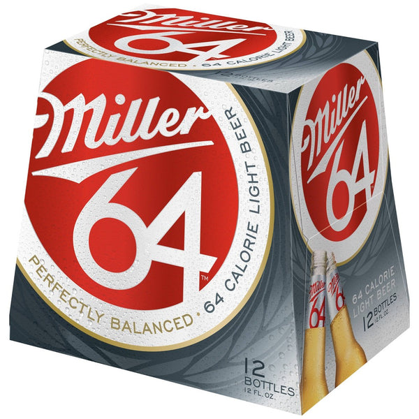 Miller 64 Light Beer - 12pk/12 fl oz Bottles