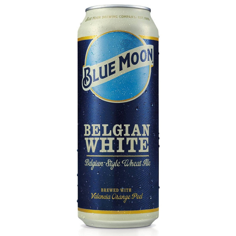 Blue Moon Belgian White Wheat Ale Beer - 24 fl oz Can