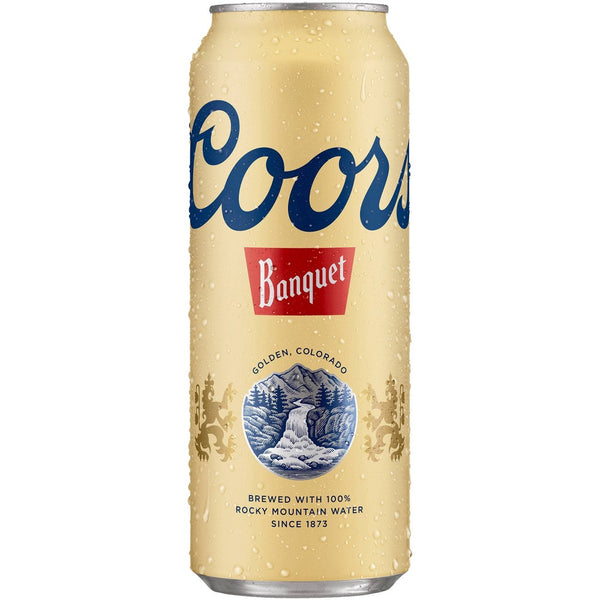 Coors Banquet Beer - 24 fl oz Can