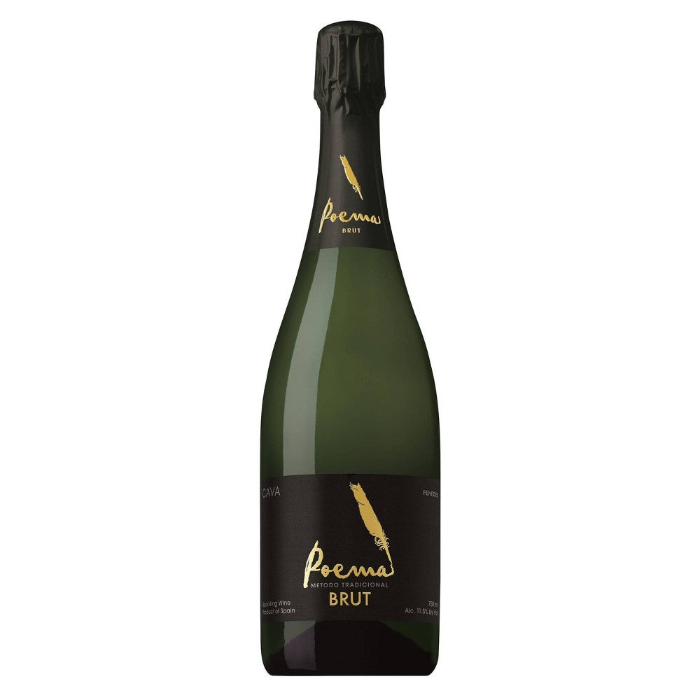 Poema Brut Cava Sparkling Wine - 750ml Bottle