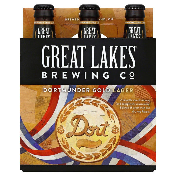 Great Lakes Dortmunder Gold Lager Beer - 6pk/12 fl oz Cans