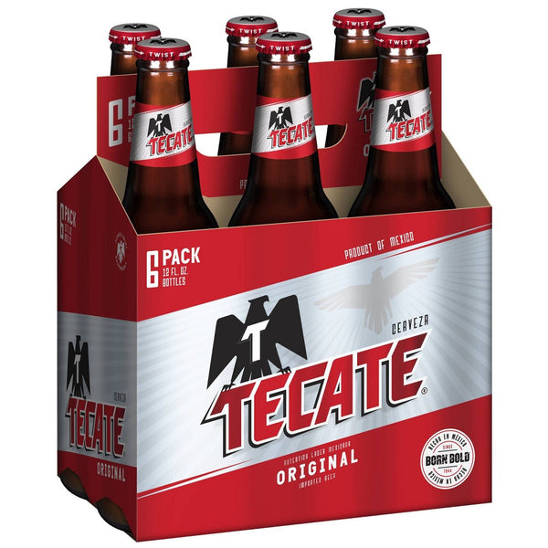 Tecate Beer - 6pk/12 fl oz Bottles