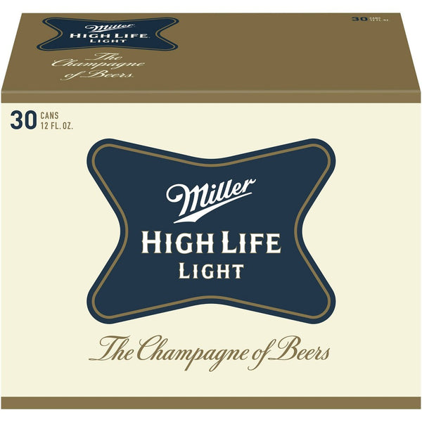 Miller High Life Light Beer - 30pk/12 fl oz Cans