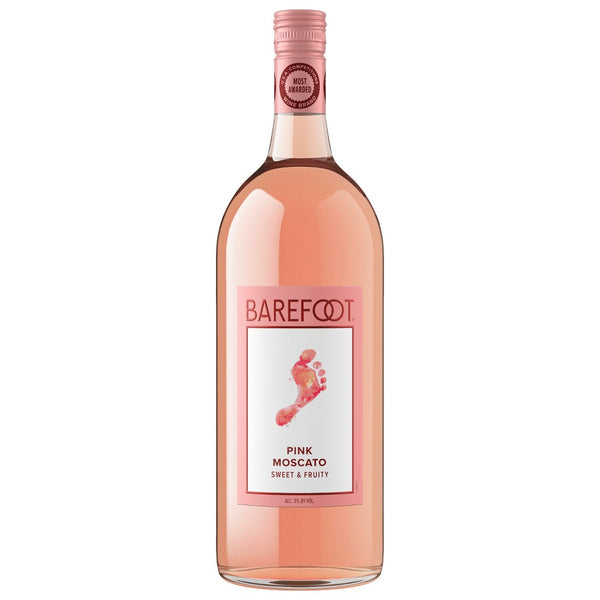 Barefoot Cellars Pink Moscato Wine - 1.5L Bottle