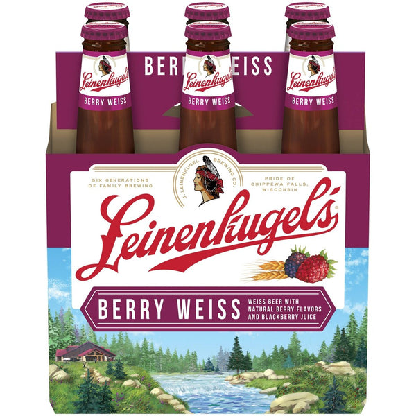 Leinenkugel's Berry Weiss Lager Beer - 6pk/12 fl oz Bottles