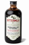 Bittermilk No.1 Bourbon Barrel Aged Old Fashioned Mix - All Natural Handcrafted Cocktail Mixer - Old Fashioned Drink Mixer - Just Add Bourbon or Whiskey  Makes 17 Cocktails