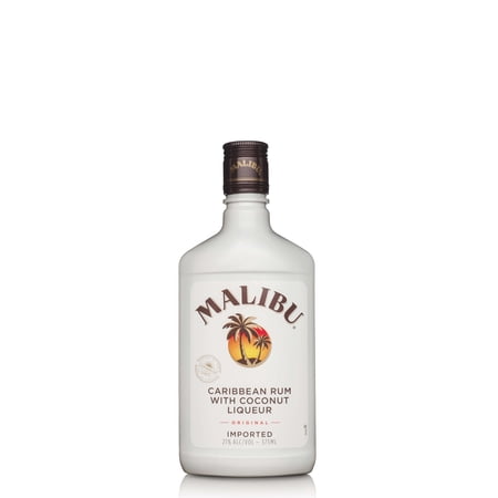 Malibu Rum Caribbean Original Coconut Rum 375ml Bottle