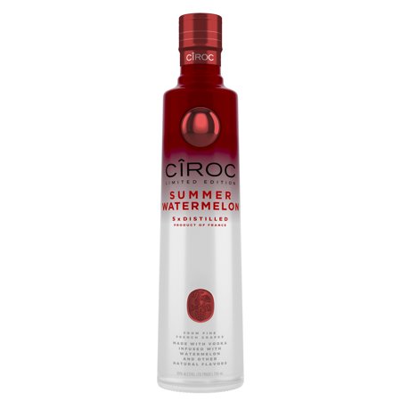 CIROC Limited Edition Summer Watermelon 750 mL, 70 Proof (Made with Vodka Infused with Natural Flavors)
