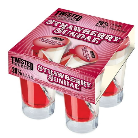 Twisted Shtz Strwbry Shortcake 4pk 100ml