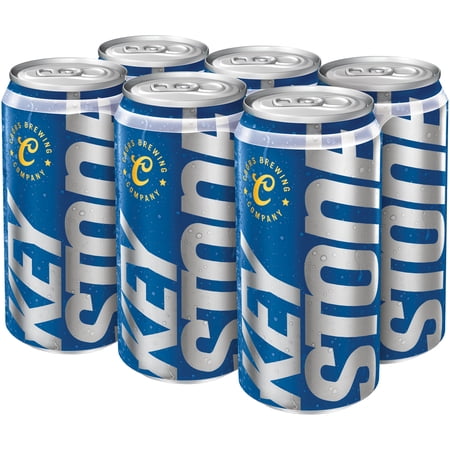 Keystone Light Lager Beer, 6 Pack, 12 fl. oz. Cans, 4.1% ABV