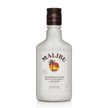 Malibu Original Carribean Rum with Coconut Liqueur, 200mL Bottle