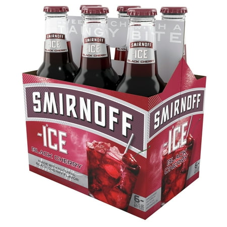 Smirnoff Ice Black Cherry, 6 pack, 11.2 fl oz Bottles