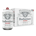 Budweiser Alcohol Free American Lager Beer 12 pack 12 fl oz Aluminum Cans 0% ABV