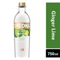 SVEDKA Pure Infusions Ginger Lime Flavored Vodka, 750 mL Bottle, 60 Proof