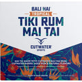 Cutwater Spirits Bali Hai Tropical Tiki Rum Mai Tai, 4 Pack 12 fl. oz. Cans, 12.5% ABV