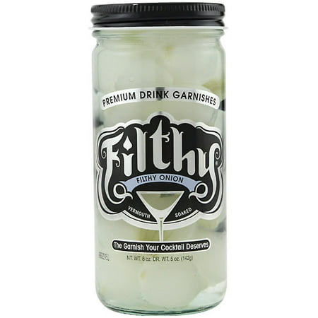 (6 Pack)  Filthy Cocktail Onions - 5 Oz Jar