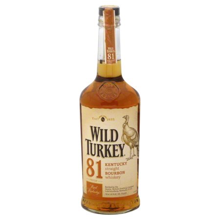 Wild Turkey 81 Kentucky Straight Bourbon Whiskey, 750 mL