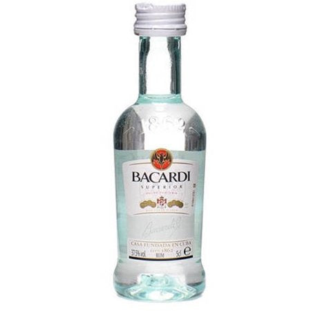 Bacardi Superior Rum, 50 mL