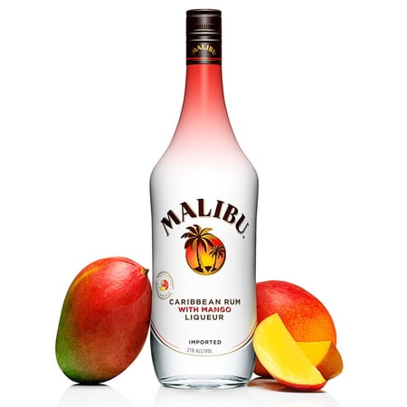 Malibu Mango Rum - 750ml Bottle