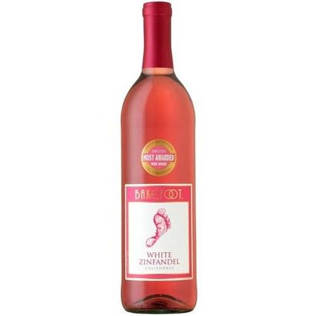 Barefoot White Zinfandel Wine, 750 mL