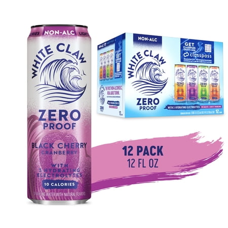 White Claw Zero Proof Variety Pack  12 Pack  12 fl oz Cans