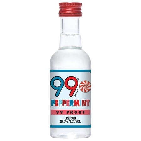 99 Peppermint Liqueur, 50ml 99 Proof