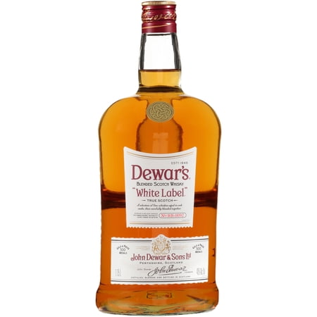 Dewar's White Label Blended Scotch Whisky, 1.75 L