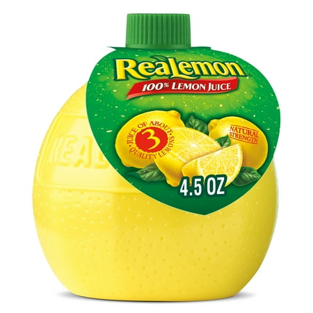 ReaLemon 100% Lemon Juice  4.5 fl oz bottle