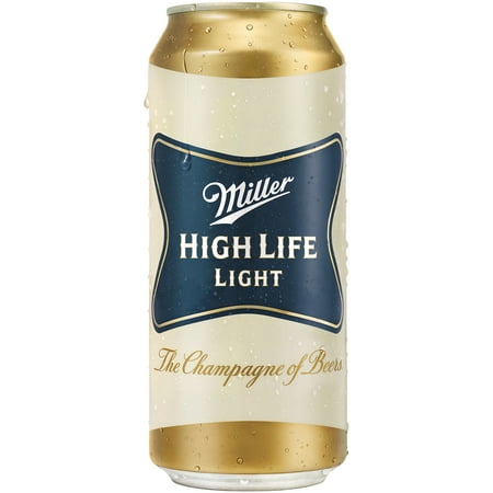 Miller High Life Light Beer, American Light Lager, 6 Pack Light Beer, 16 fl. oz. Cans, 4.1% ABV