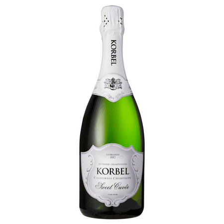 Korbel Sweet Cuvee Sparkling Wine Champagne, 15 pack, 750 mL
