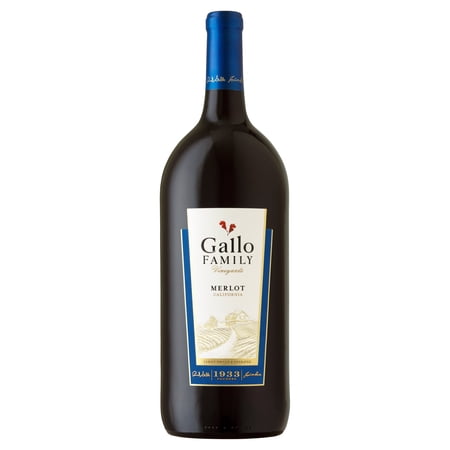 Gallo Family Vineyards Twin Valley Merlot Wine, 1.5 L